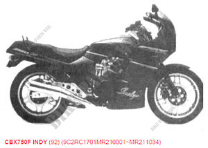 750 CBX 1992 CBX750F_92_INDY