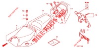 ASSENTO SIMPLES(2) para Honda CBF 125 2012