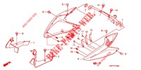 CAPOTA LATERAL DIANT. para Honda CBF 125 2012