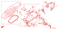 BANCO/CAIXA BAGAGEM para Honda BEAT 110 CBS 2018