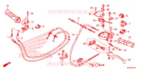 MANETE/INTERRUPTOR/CABO(1) para Honda BEAT 110 CBS 2018
