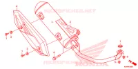 SILENCIADOR ESCAPE(2) para Honda BEAT 110 CBS 2018