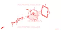 TAMPA CABECA MOTOR para Honda BEAT 110 CBS 2018