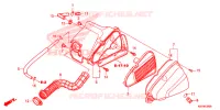 TAMPA FRENTE/FILTRO AR para Honda BEAT 110 CBS 2018