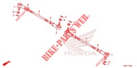 PONTEIRA DIRECCAO para Honda FOURTRAX 500 RUBICON DCT EPS 2018