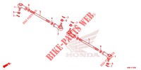 PONTEIRA DIRECCAO para Honda FOURTRAX 500 RUBICON DCT EPS CAMO 2019