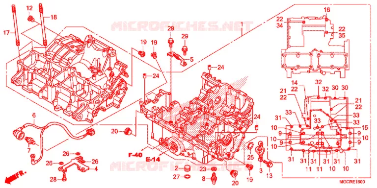 CARTER/BOMBA OLEO Honda MOTO 1100 CB 2018  CB1100NAJ