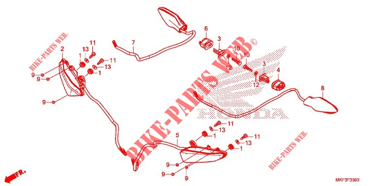 FAROLIM PISCA (1) para Honda CBR 1000 RR SP 2018