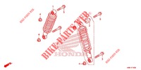 AMORTECEDOR DIANTEIRO para Honda FOURTRAX 500 RUBICON IRS DCT EPS DELUXE 2018