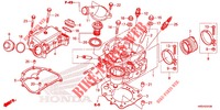 CILINDRO/CABECA MOTOR para Honda FOURTRAX 420 RANCHER 4X4 DCT EPS 2019