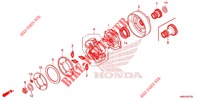 EMBRAIAGEM ARRANQUE  para Honda FOURTRAX 420 RANCHER 4X4 DCT EPS 2019