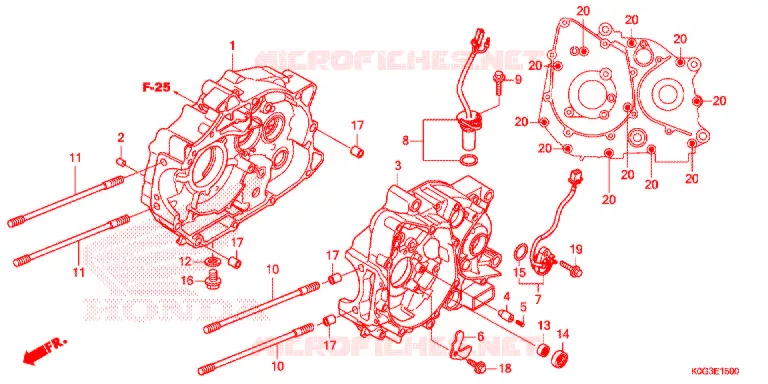 CARTER/BOMBA OLEO Honda MOTO 125 CUB 2020  C125AK