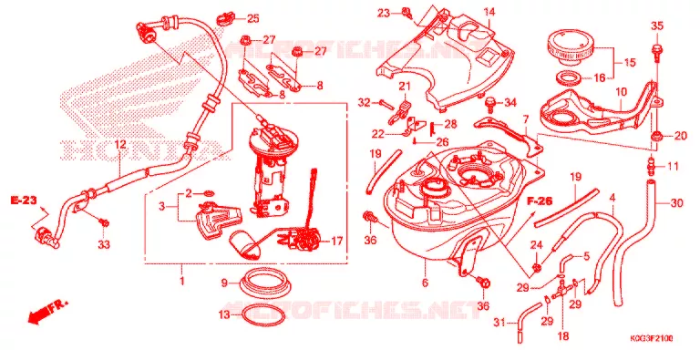 DEPÓSITO Honda MOTO 125 CUB 2020  C125AK