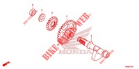 VEIO EQUILIBRAGEM para Honda CRF 250 RX 2019