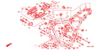 CORPO QUADRO para Honda CB 1100 SPECIAL EDITION UP HANDELBAR 2011