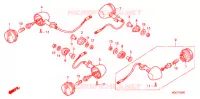 FAROLIM PISCA para Honda CB 1100 SPECIAL EDITION UP HANDELBAR 2011