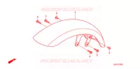 GUARDA LAMAS FRENTE para Honda CB 1100 SPECIAL EDITION UP HANDELBAR 2011