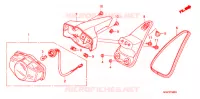 LUZ TRASEIRA/LUZ MATRICULA para Honda CB 1100 SPECIAL EDITION UP HANDELBAR 2011