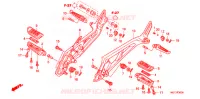 PEDAL/POUSA PES para Honda CB 1100 SPECIAL EDITION UP HANDELBAR 2011