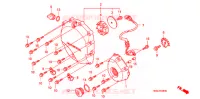 TAMPA CARTER DIREITA para Honda CB 1100 SPECIAL EDITION UP HANDELBAR 2011
