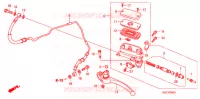 TRAVAO FR.BOMBA PRINCIPAL para Honda CB 1100 SPECIAL EDITION UP HANDELBAR 2011