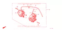 CARBURADOR (CONJ.) para Honda STEED 400 VLX Flat bar handle, With speed warning light 1989