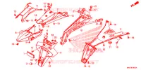 GUARDA LAMAS TRASEIRO para Honda X ADV 750 L 2019