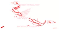 PROTECAO DAS MAOS LADO para Honda X ADV 750 L 2019