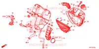 TAMPA FRENTE/FILTRO AR para Honda X ADV 750 L 2019