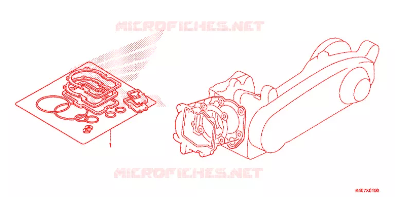 KIT A JUNTAS Honda SCOOTER 125 FORZA 2019  NSS125ADK