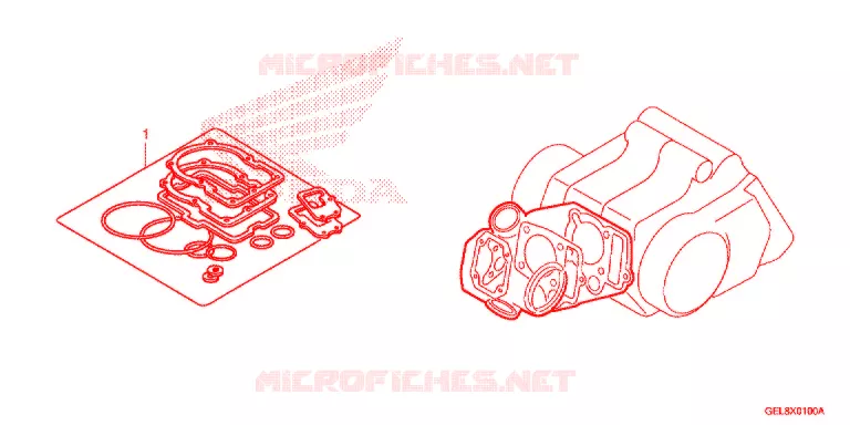 KIT A JUNTAS Honda MOTO 50 CRF 2020  CRF50FL