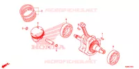 CAMBOTA/PISTAO para Honda CRF 250 F 2020