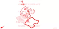 TAMPA CABECA MOTOR para Honda CRF 250 F 2020