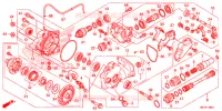 CARRETO FINAL FRENTE para Honda FOURTRAX 420 RANCHER 4X4 AT IRS EPS ESP 2020
