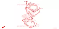 CILINDRO para Honda FOURTRAX 420 RANCHER 4X4 AT IRS EPS ESP 2020