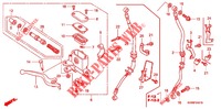 TRAVAO FR.BOMBA PRINCIPAL (2) para Honda CLICK 110 FRONT DISK, SPOKED WHEELS 2007