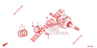 CAMBOTA/PISTAO para Honda SCOOPY 110 PRESTIGE 4CA 2020