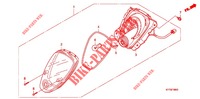 LUZ TRASEIRA para Honda SCOOPY 110 2012