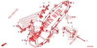 CORPO QUADRO para Honda SH 125 ABS D 3ED 2020