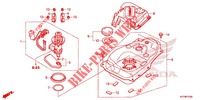 DEPOSITO COMBUSTIVEL para Honda DASH 125, Rear brake disk 2020