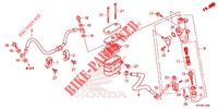 BOMBA DE TRAVÃO TRASEIRA para Honda DASH 125, Rear brake disk 2020