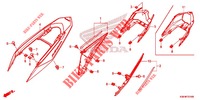 COBERTURA CARROCARIA para Honda RS 150 R V4 2021