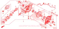CARRETO FINAL TRASEIRO para Honda FOURTRAX 520 RUBICON 4X4 EPS CAMO 2020