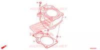 CILINDRO para Honda FOURTRAX 520 RUBICON 4X4 EPS CAMO 2020