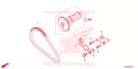 CORRENTE ARVORE CAMES/TENSOR para Honda FOURTRAX 520 RUBICON 4X4 EPS CAMO 2020