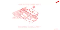 LUZ TRASEIRA para Honda FOURTRAX 520 RUBICON 4X4 EPS CAMO 2020