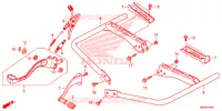 PEDAL/POUSA PES para Honda FOURTRAX 520 RUBICON 4X4 EPS CAMO 2020