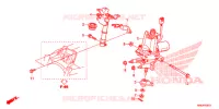 VEIO DIRECCAO (EPS) para Honda FOURTRAX 520 RUBICON 4X4 EPS CAMO 2020