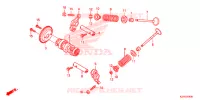 ARVORE CAMES/VALVULA para Honda CLICK 125 I RACING 2014