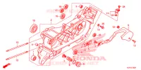 CARTER ESQUERDO para Honda CLICK 125 I RACING 2014